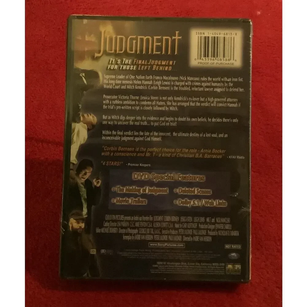 DVD Judgment Rated PG